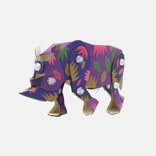 [아트봇] 멸종위기동물 아프리카 검은코뿔소